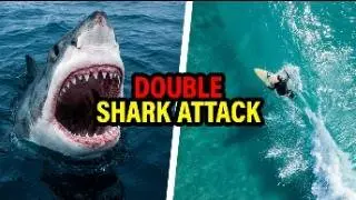 TWO SHARKS ATTACK SIMULTANEOUSLY - True Survival Story