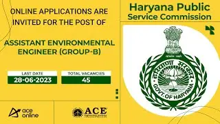 HPSC invites application for 45 Asst. Environmental Engineer (Group-B) Positions | Last Dt.: 28/6/23