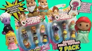 NEW DISNEY OOSHIES! Unboxing Disney Ooshies 7 Pack Limited Edition Suprise Ooshies