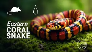 Eastern Coral Snake🐍#snakelovers #reptiles #wildlife #snakevideos #snake #coralsnake #coral