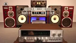 Sansui 771 Vintage Receiver &ndash; Fully Serviced & Carefully Restored 1-Yr WRT