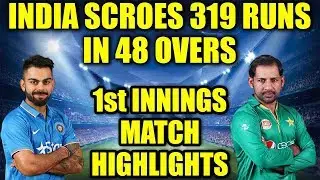 ICC Champions Trophy : India sets 320 run target for Pakistan | Oneindia News