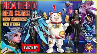 MOBILE LEGENDS ALL NEW SKINS! ML NEW HEROES! ML NEW EVENTS AND MORE! - ML LATEST UPDATE 2020!