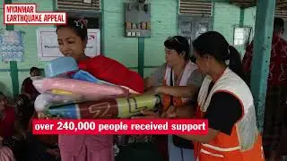 Myanmar earthquake - six months on