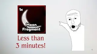 How to get moon fragments in anime last stand in less than 3 minutes!