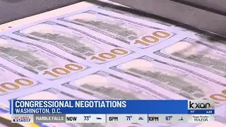Congressional negotiations prioritizing government, military funding