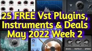 25 лучших новых бесплатных VST-плагинов, VST-инструментов, наборов сэмплов и выгодных предложений &mdash; май 2022 г., неделя 2