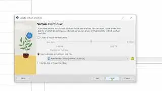 Make VM with VMDK file (virtualbox)