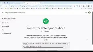 Google Programmable Search Engine