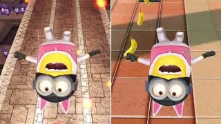 Minion Rush Daily Challenge - Renfield Minion Jump Overs Obstacles at El Macho's Lair & The Mall