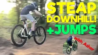 THESE TRAILS ARE STEEP! Oxclose woods