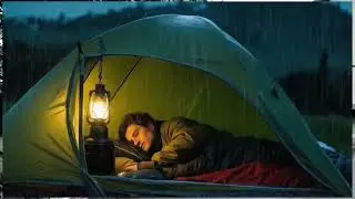ASMR Thunderstorm on Floating Camp Tent &ndash; Sleep Audio 19