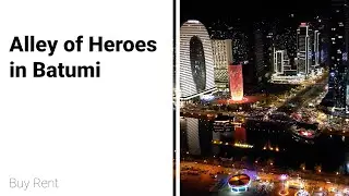 Alley of Heroes in Batumi