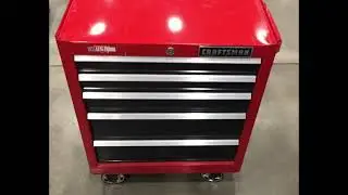 CRAFTSMAN Rolling Tool Chest, 26 inch, 5 Drawer, Workshop Tool Storage with Wheels