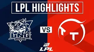 LNG vs TT Highlights ALL GAMES  | LPL 2025 Split 3 | LNG Esports vs ThunderTalk Gaming