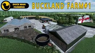 BUCKLAND FARM#1 START FROM SCRATCH|TIMELAPSE|FARMING SIMULATOR 22|GAMEPLAY|NO COMMENTARY|FS 22