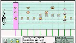 Dark Firefly ~ Shattered Sword - Mario Paint Composer