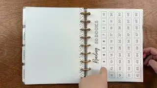 Reading Journal | January 2025 | The Happy Planner