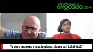 Lifecycle of an avocado orchard with Dr Roberto Nathan | 6268643227 | Harshit Godha