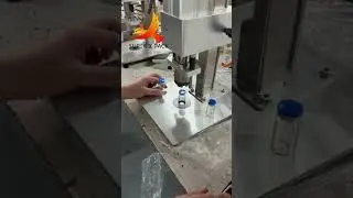 Vials crimping machine | Portable desktop semi automatic vial bottle capping machine