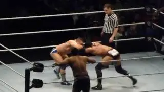 The Shining Stars vs Darren Young and Titus O'Neil at WWE Live