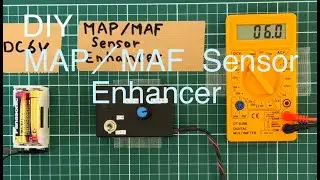 HHO  MAP/MAFセンサー　エンハンサー　MAP/MAF sensor enhancer test