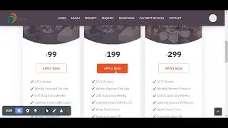 Price Packages demonstration to client