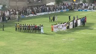 National anthem of 🇵🇰 opening ceremony of  Chitral Football league