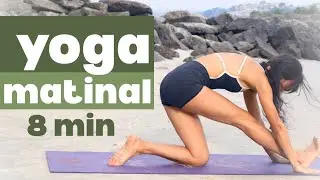 YOGA MATINAL para ENERGIZAR | X&ocirc; Pregui&ccedil;a 8 MIN