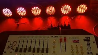 DMX 512 NEW Controller programming part 3 |DMX 512 Controller Scene Chase Edi/Run programming.