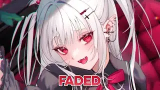 Nightcore - Faded (Crypto & Constance) - (Lyrics)