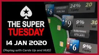 $1,050 Super Tuesday with 1_conor_b_1 and kofi89  - 14 January 2020 - PokerStars final table replay