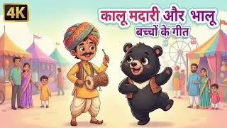 Kalu Madari Aaya | कालू मदारी आया | Hindi Rhymes And Baby Songs | Kids Channel India