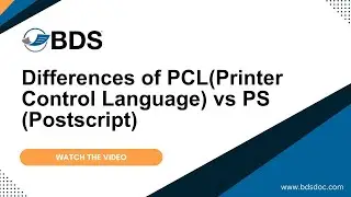 Differences of PCL (Printer Control Language) vs PS (Postscript): Overview