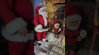 🎄🎁 Santa's Christmas Workshop Display Whitehall Garden Centre 24 #christmas #merrychristmas #shorts