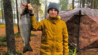 Кумжа - Salmo trutta. Рыбалка в Мурманской области