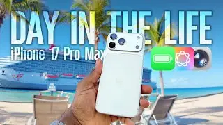 iPhone 17 Pro Max: Реальный день из жизни в круизе 🚢 (Тест батареи и камеры)