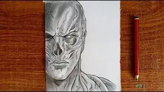 How to Draw Vecna from Stranger Things Easy Step by Step | Horror Drawing for Beginners