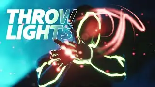 RAW finger data dancing in space - StretchSense and Throwlights