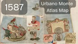 Urbano Monte&rsquo;s 1587 Manuscript World Map | Rare Renaissance Cartography with Music