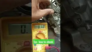 Honda Unicorn TPS sensor how to check