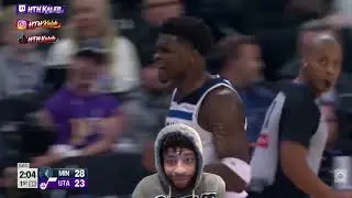 Keyonte George Future All-Star?!?! | Basketball Fan Reacts Reacts to Timberwolves vs Jazz Highlights