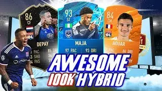 BEST 100K SQUAD BUILDER FIFA 20 w/ TOTS MAJA!!! | FIFA 20 INSANE 100K TEAM