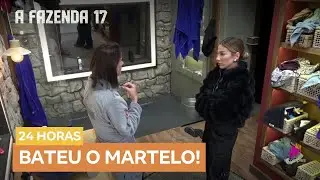 Michelle desabafa com Maria sobre poss&iacute;vel romance com Shia | A Fazenda 17