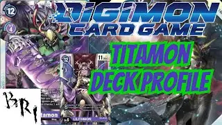 Профиль колоды Digimon TCG BT6 Titamon и теория сборки