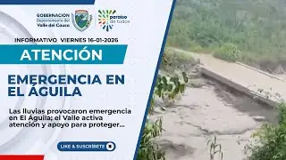 Emergencia por lluvia en El Águila