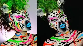 Zebra Makeup Tutorial