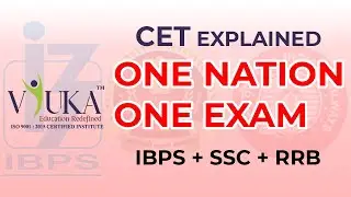 One Nation One Exam | CET Explained | NRA | National Recruitment Agency