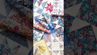 Aurora Stars Tricolour Quilt Block of the Month Club | Alice Caroline