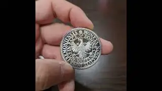 &Gamma;&epsilon;&rho;&mu;&alpha;&nu;ί&alpha; Germany Proof Silver Medal 1000/1000 1979 Leopold